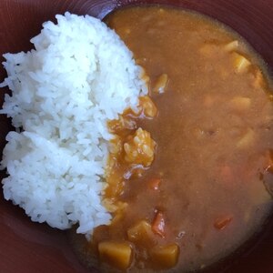 野菜だけ☆簡単カレーライス